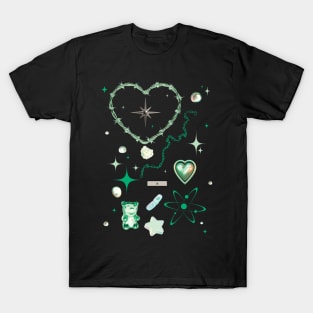 Y2K Aesthetic Green Edition T-Shirt